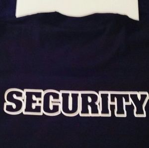 NWT Custom Made By Wes Security Mens Tshirts